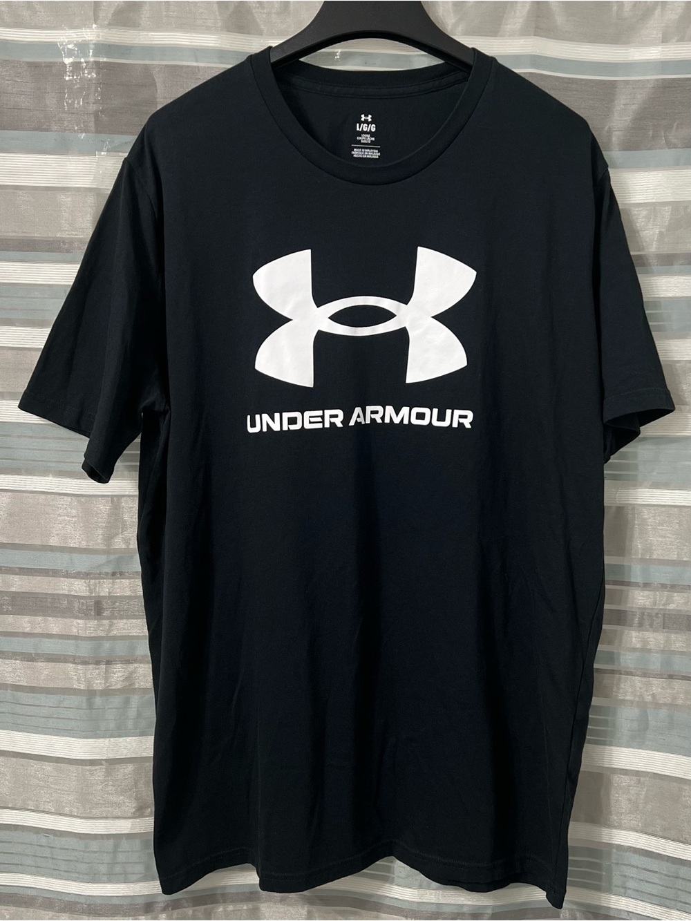 Under Armour Men’s Black Logo T-Shirt